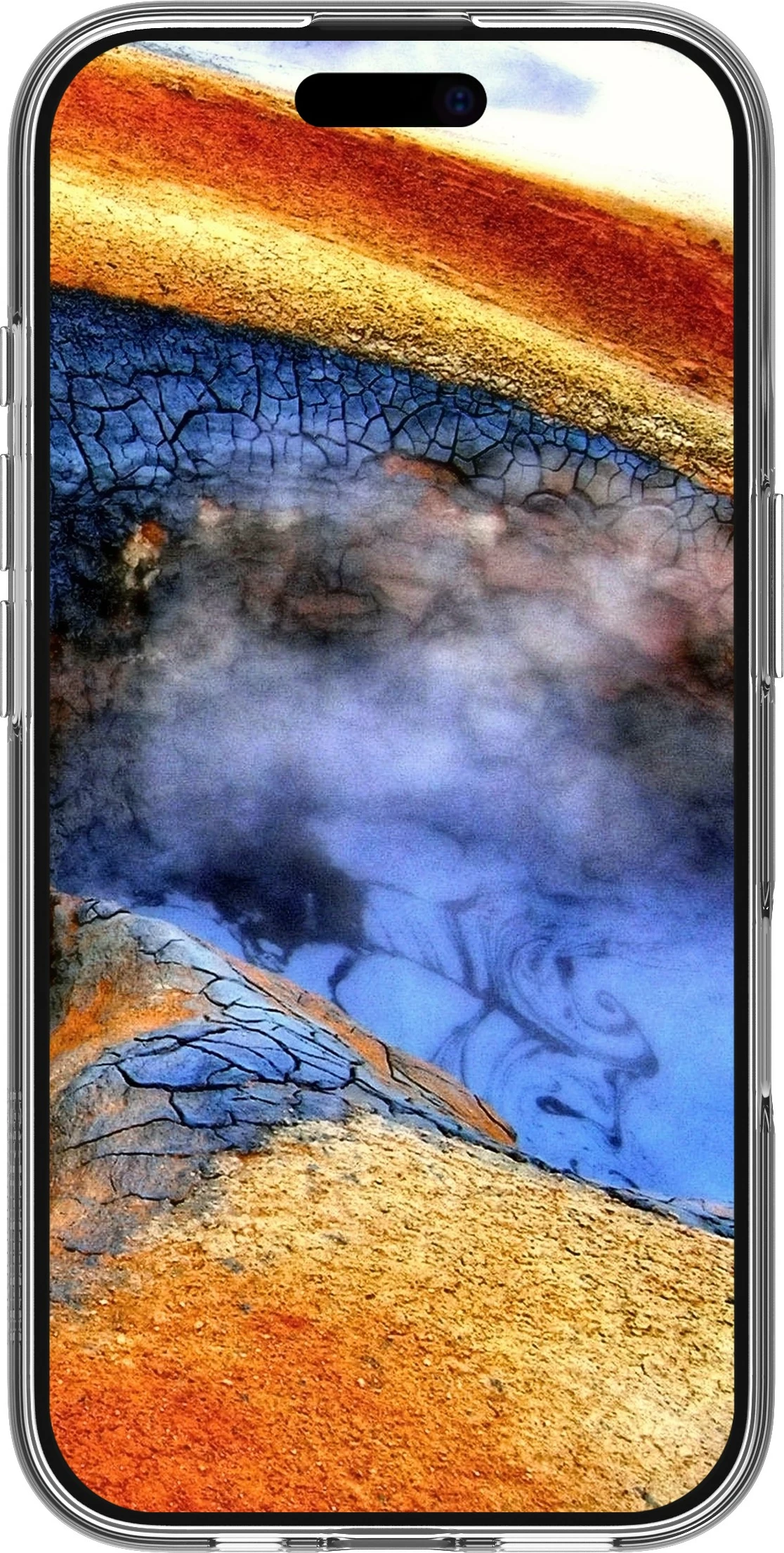 Mbështjellës dbramante1928 NUUK për iPhone 16 Pro, transparent
