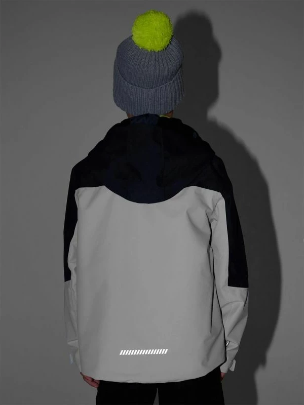 Jakne 3-në-1 për djem 4f, e zezë