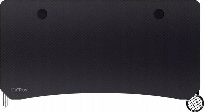 Tavolinë gaming Trust GXT 700 Omnius, e zezë, 120 x 60 cm