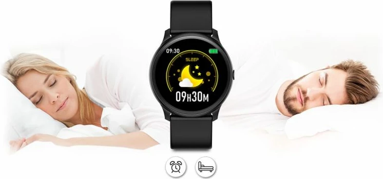 Smartwatch unisex G. Rossi, e zezë