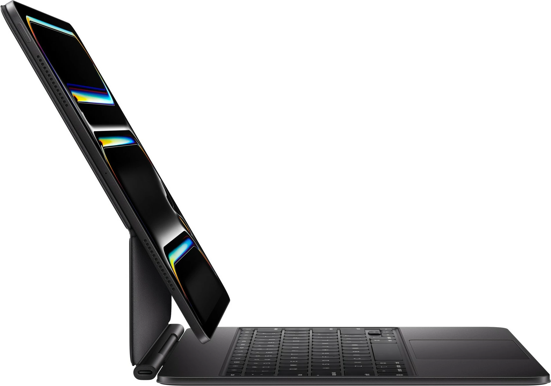Tastierë Apple Magic Keyboard për iPad Pro 13 (M4), daneze, e zezë