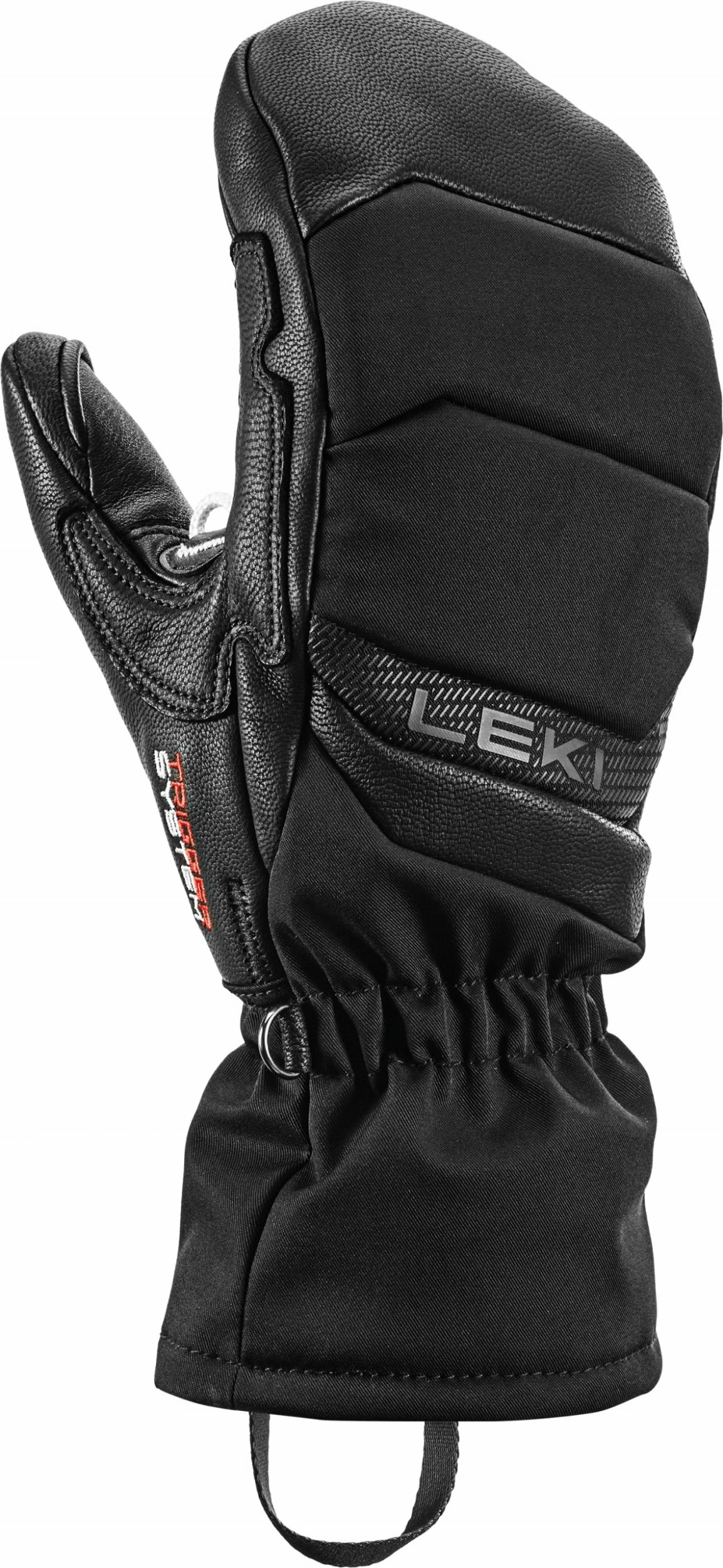 Dorëza ski mitene Leki Griffin Base 3D Women Mitt, madhësia 6.5, e zezë