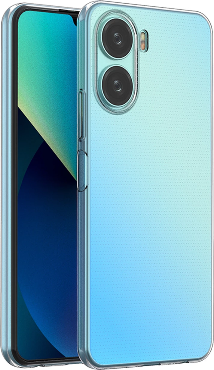 Mbështjellës Hurtel Ultra Clear 0.5mm për Vivo Y16 / Vivo Y02s, Transparent