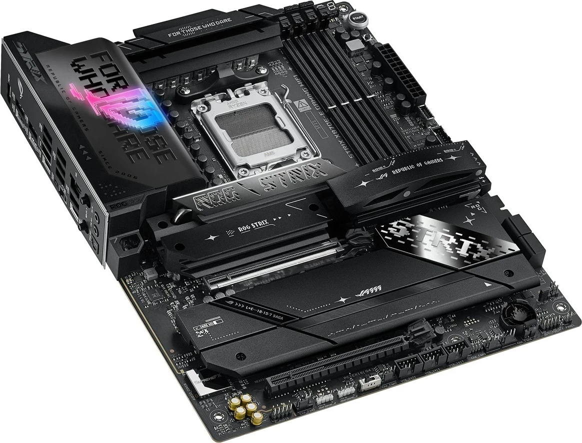 Pllakë amë ASUS ROG STRIX X870E-E GAMING WIFI, Socket AM5, ATX, E zezë
