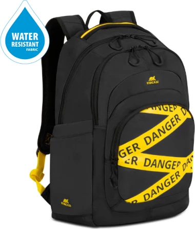 Çantë shpine laptopi RIVACASE 5461 30L për 15.6\", water-repellent, e zezë