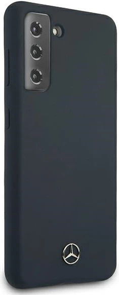 Mbështjellës Mercedes MEHCS21SSILNA Silicone Line për Samsung Galaxy S21, Blu