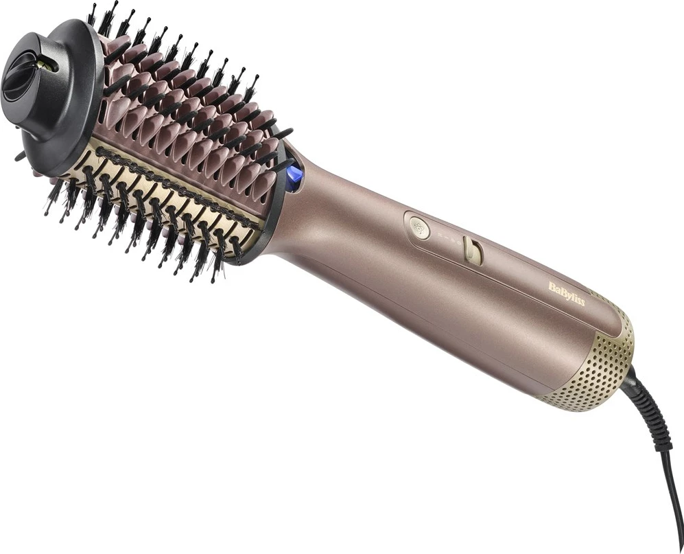Furçë elektrike për flokë Babyliss AS95E Air Power Volume, 1000 W, Champagne/Black