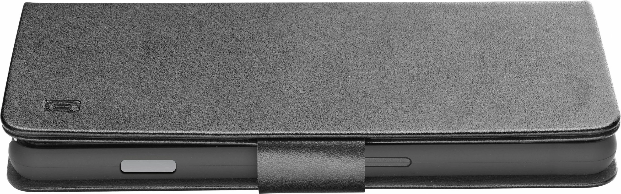 Mbështjellës folio Cellular Line Book Agenda 2 për iPhone 16 Pro, i zi