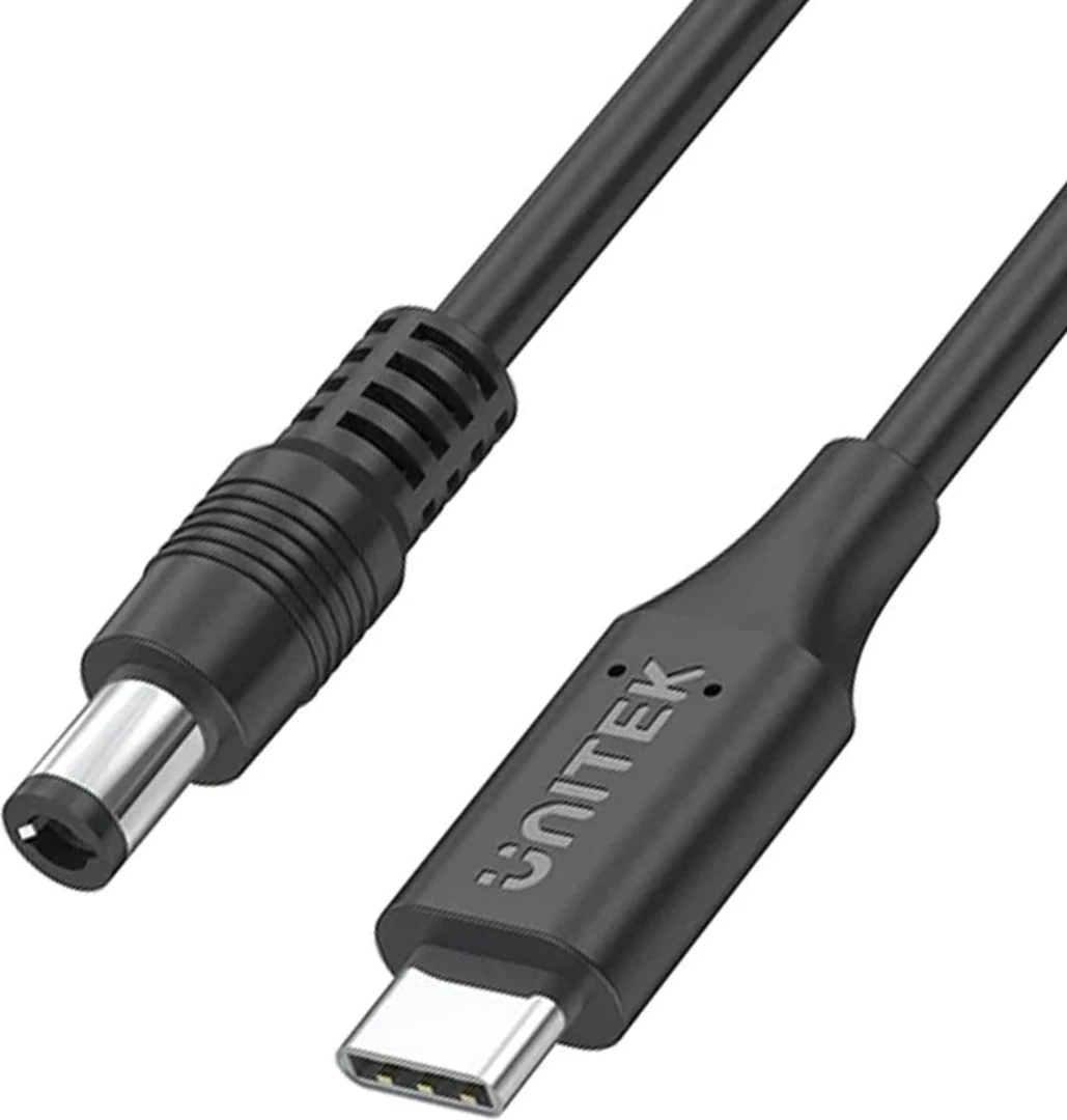 Kabllo furnizimi për laptop Acer Unitek, 65W USB-C - DC5,5, ngjyrë e zezë