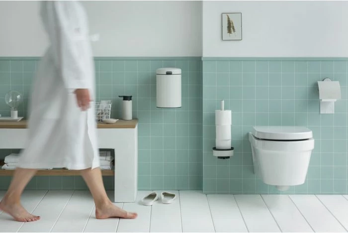 Dispenser sapuni Brabantia 108181, 16.5×6.5×9.5 cm, i bardhë