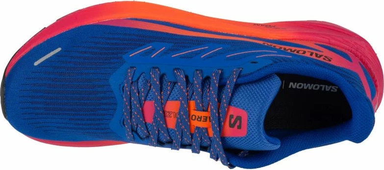 Atlete për vrapim për meshkuj Salomon Aero Blaze 2, blu dhe portokalli [Madhësia: 44 2/3]
