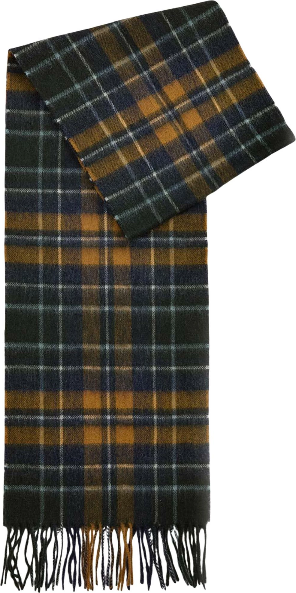 Shall për meshkuj Barbour New Check Tartan 262MUSC0137, bronz