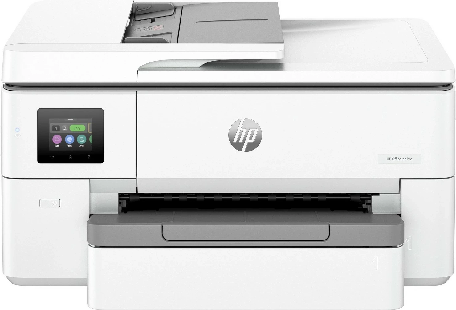 Printer HP OfficeJet Pro 9720e, WiFi, A3, Duplex, AirPrint, Instant Ink, HP+, bardhë-gri