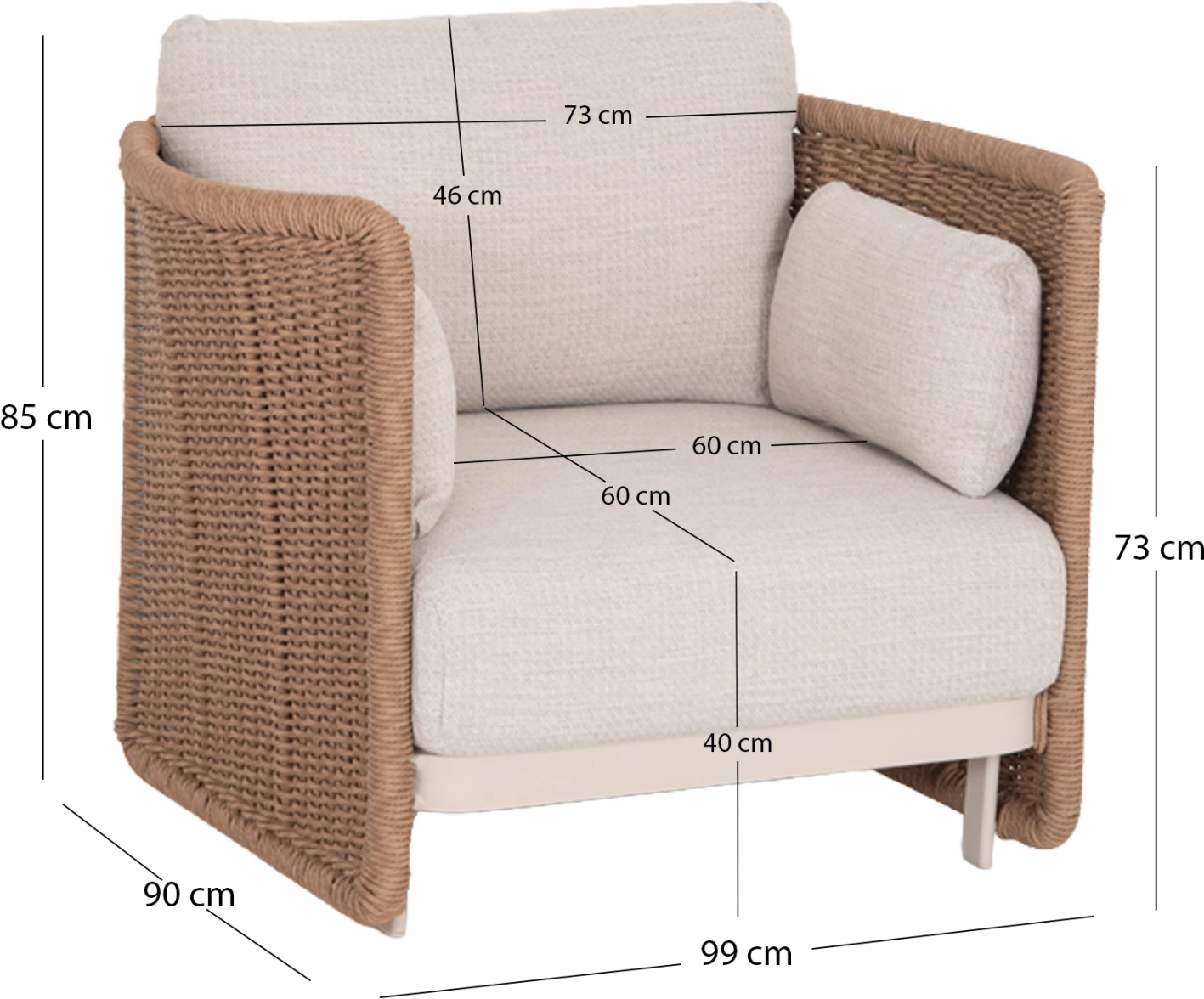 Set lounge 4 pjesë Destiny