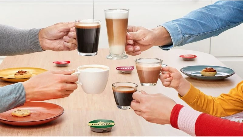 Aparat kapsulash për kafe BOSCH TAS164E, i zi