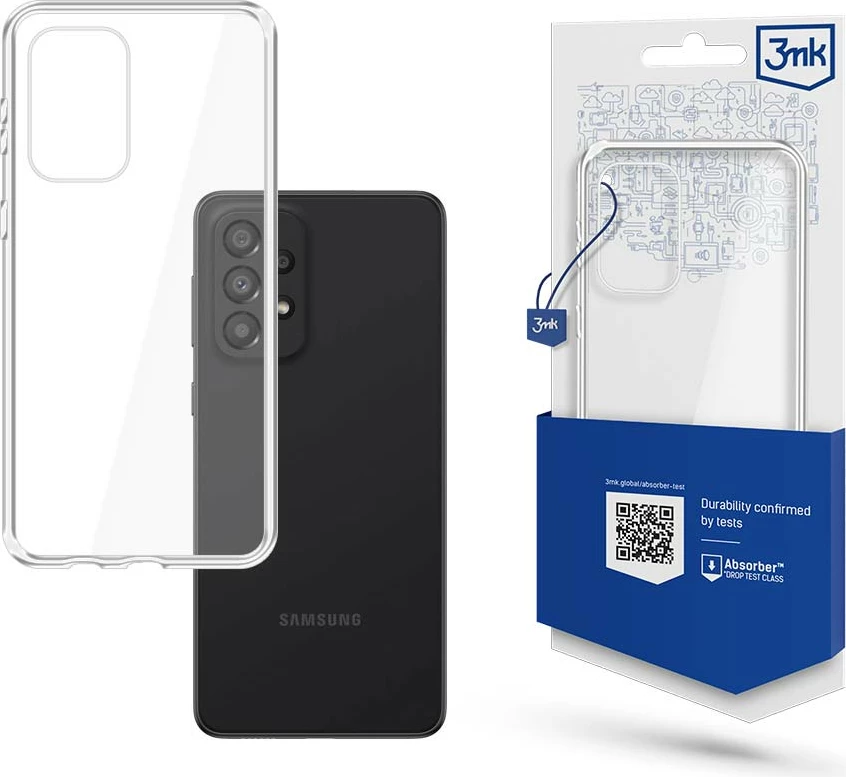 Mbështjellës 3mk ClearCase për Samsung Galaxy A33 5G, Transparent