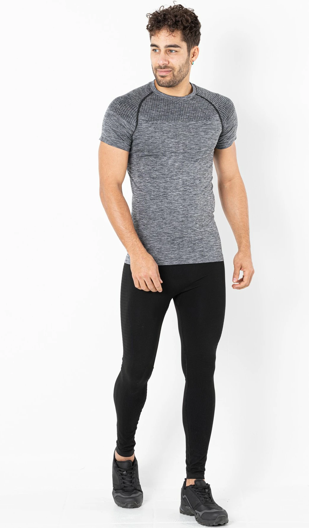 Bluzë sportive për meshkuj Jumeon, 001-001353001, ngjyrë gri