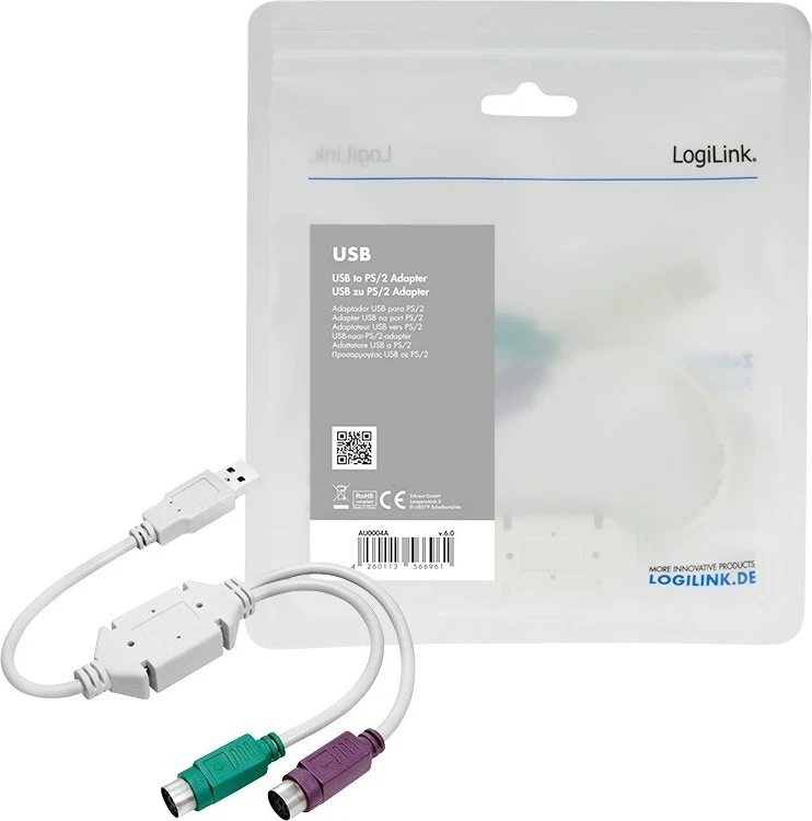 Adaptori USB - PS/2 LogiLink