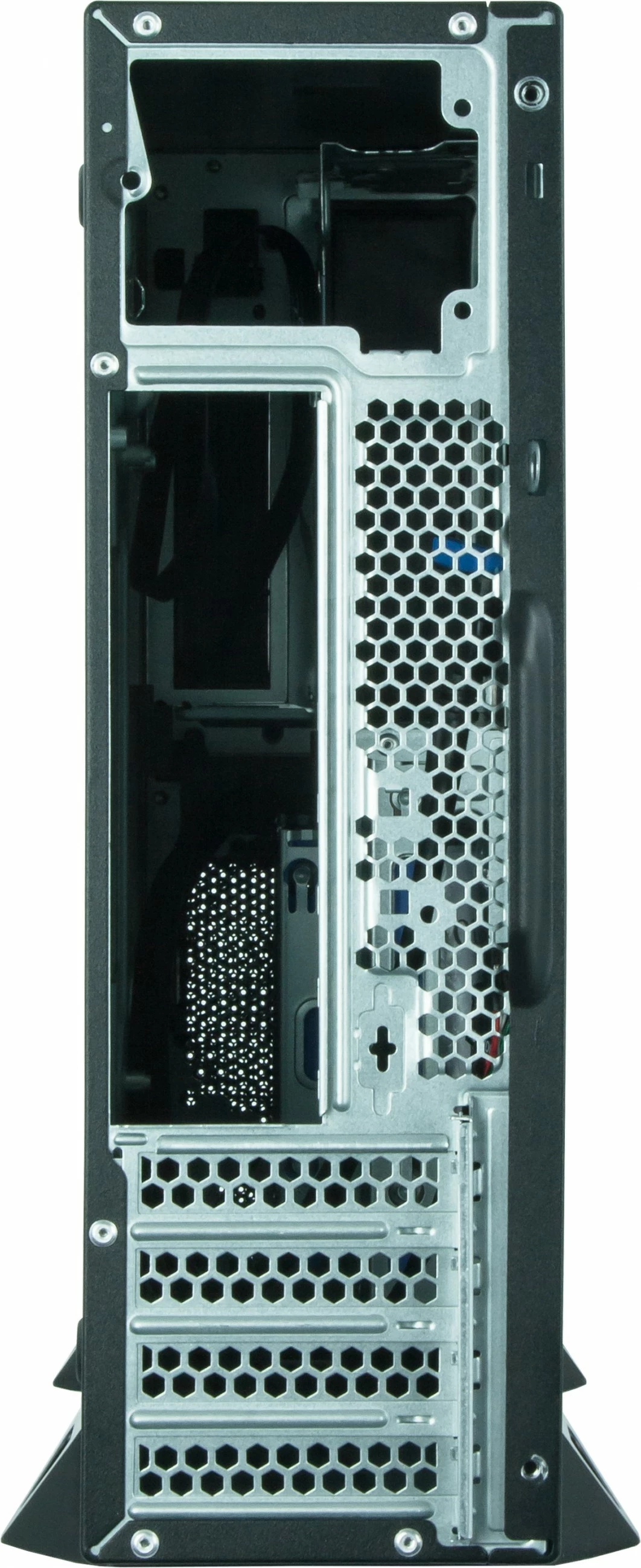 Kasë Chieftec CS-12B-300, Mini Tower, Mini-ITX, e zezë