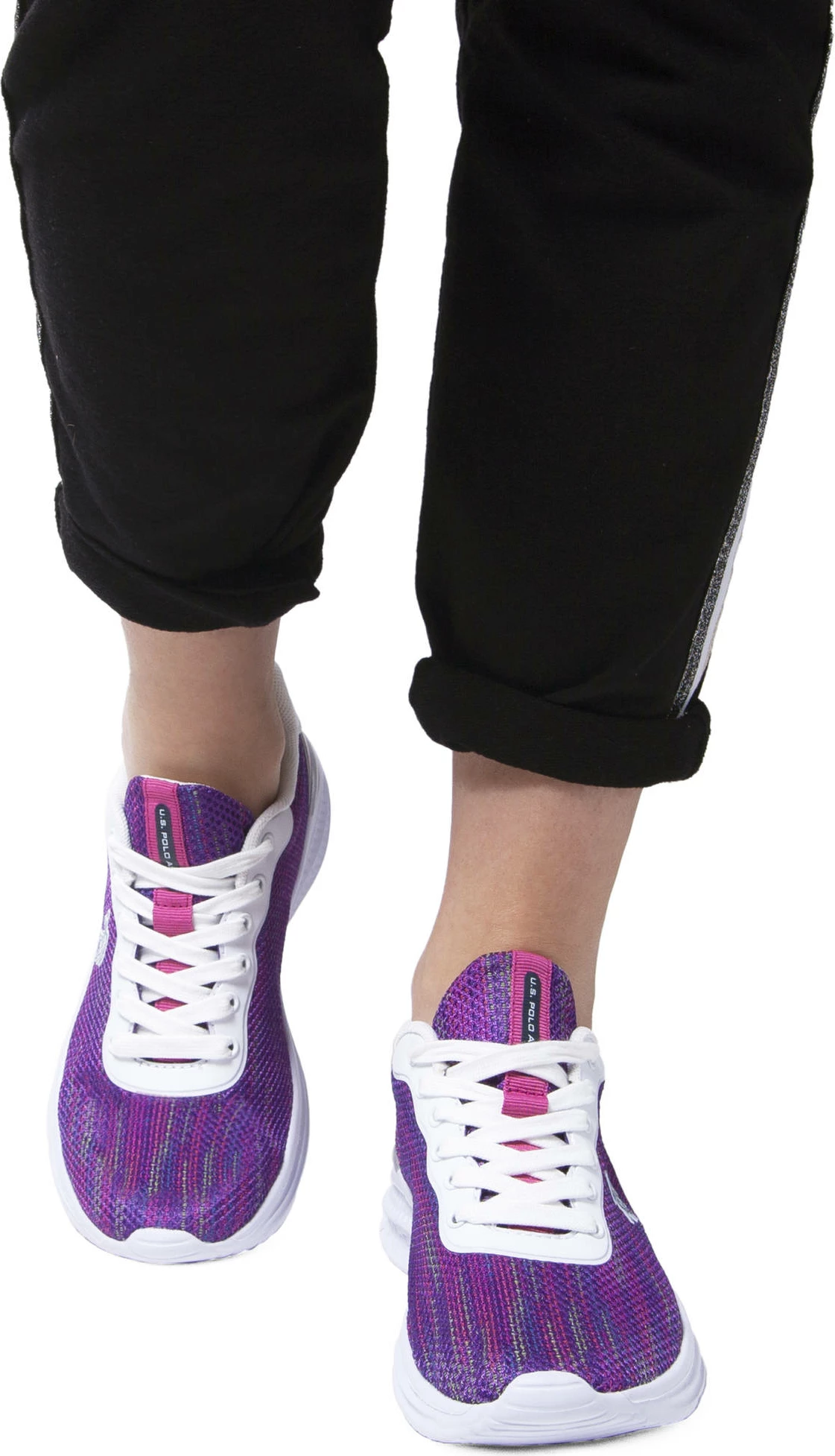 Atlete femra US Polo Best Price, të purpurta [Madhësia: 35]