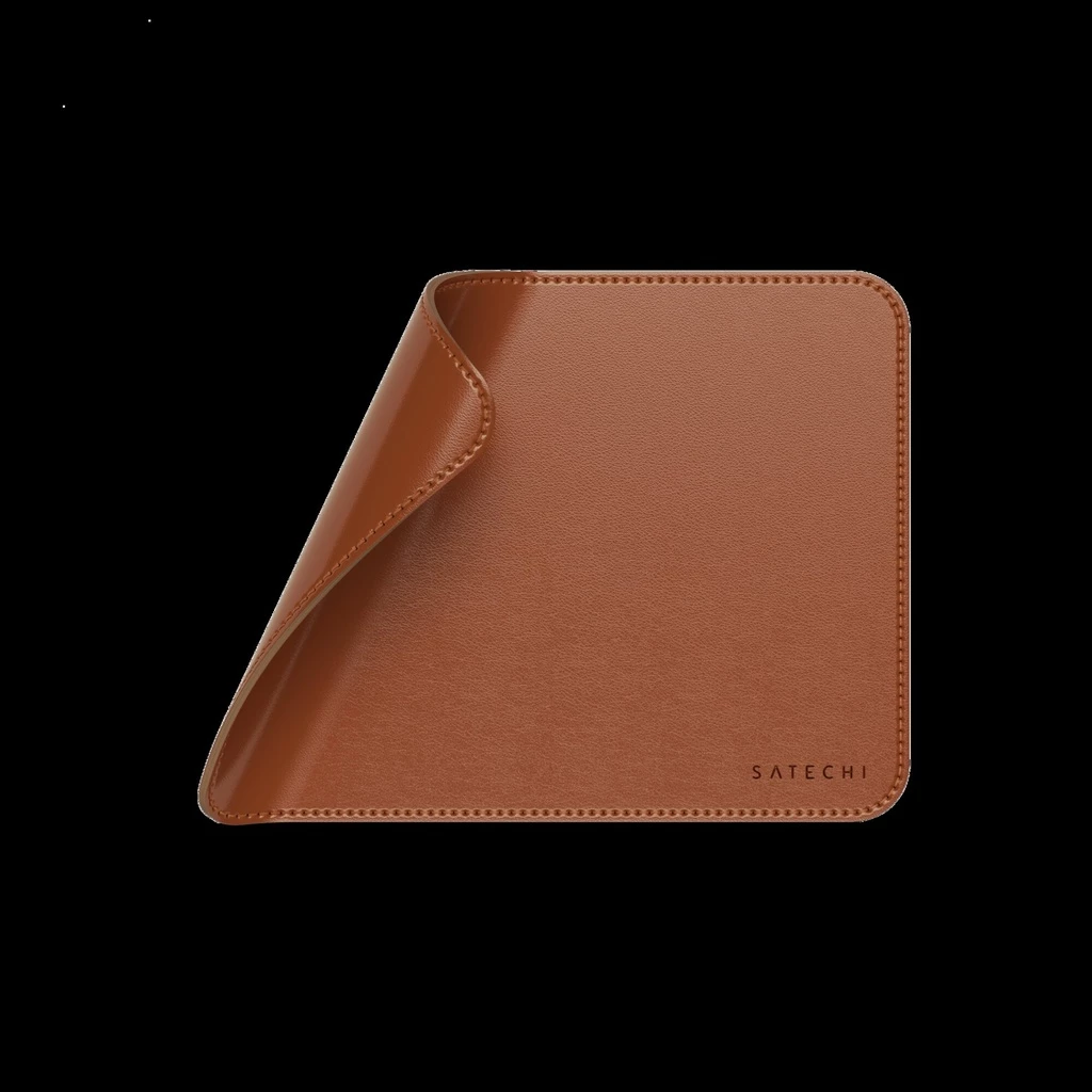 Satechi Vegan-Leather Premium Mouse Pad - Brown