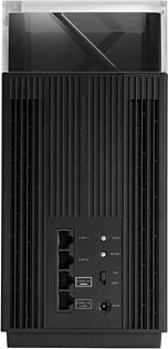 Router Mesh ASUS ZenWiFi Pro ET12 AXE11000, Tri-Band WiFi 6E, 2 copë, i zi