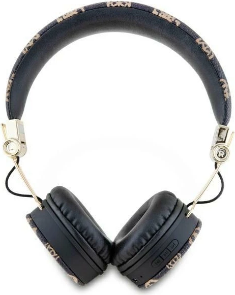 Kufje Guess GUBH70EPOSMK Bluetooth on-ear, Peony Script, IPX4, e zezë