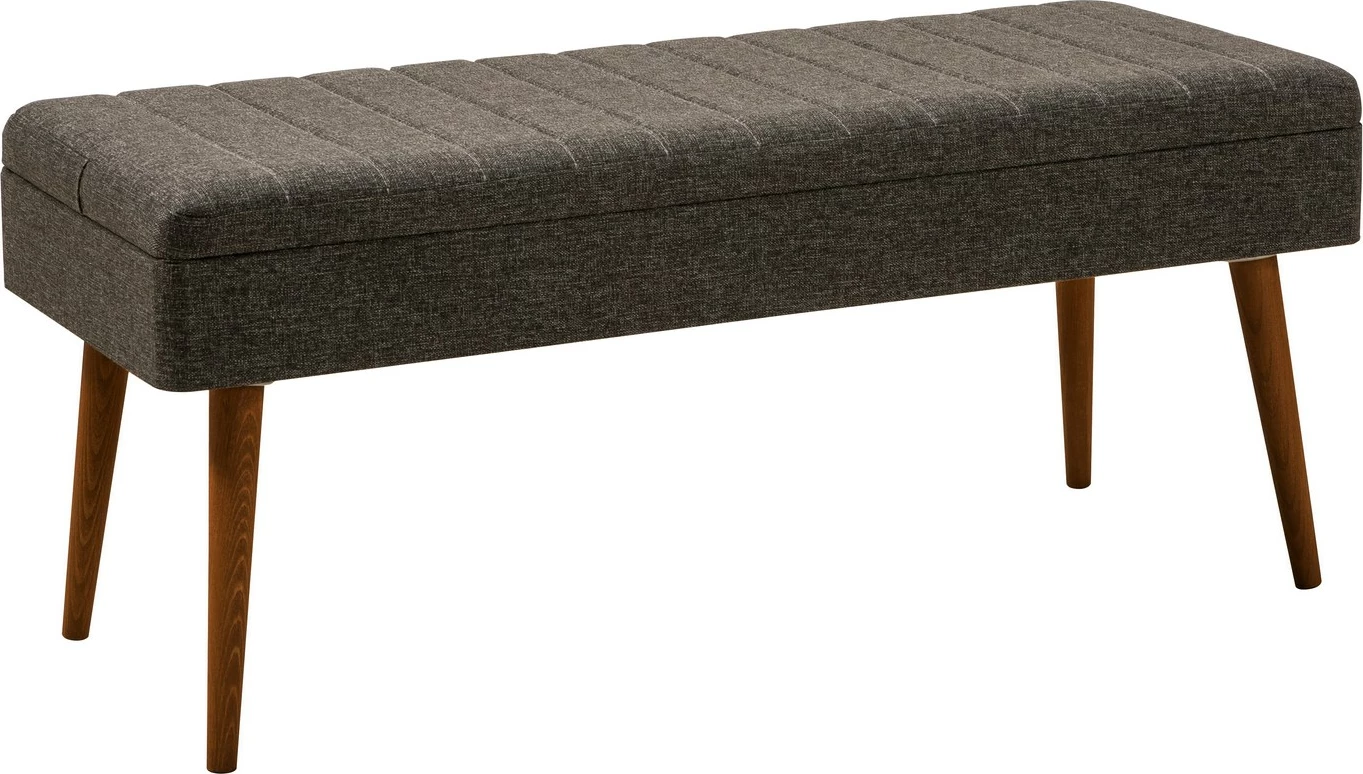 Set tavoline me karrige dhe konsol, zgjatues, 7 pjesë, Skye Decor, Vina 03 1053, ngjyrë arre, antracit