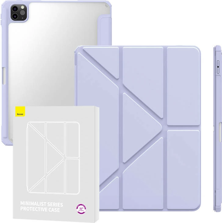 Mbështjellës Baseus Minimalist për iPad Pro 11", P40112502511-00, vjollcë