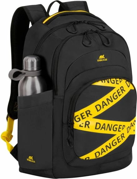 Çantë shpine laptopi RIVACASE 5461 30L për 15.6\", water-repellent, e zezë