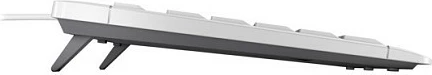 Tastierë Cherry STREAM TKL 8600, USB me kabllo, QWERTZ (Swiss), e bardhë