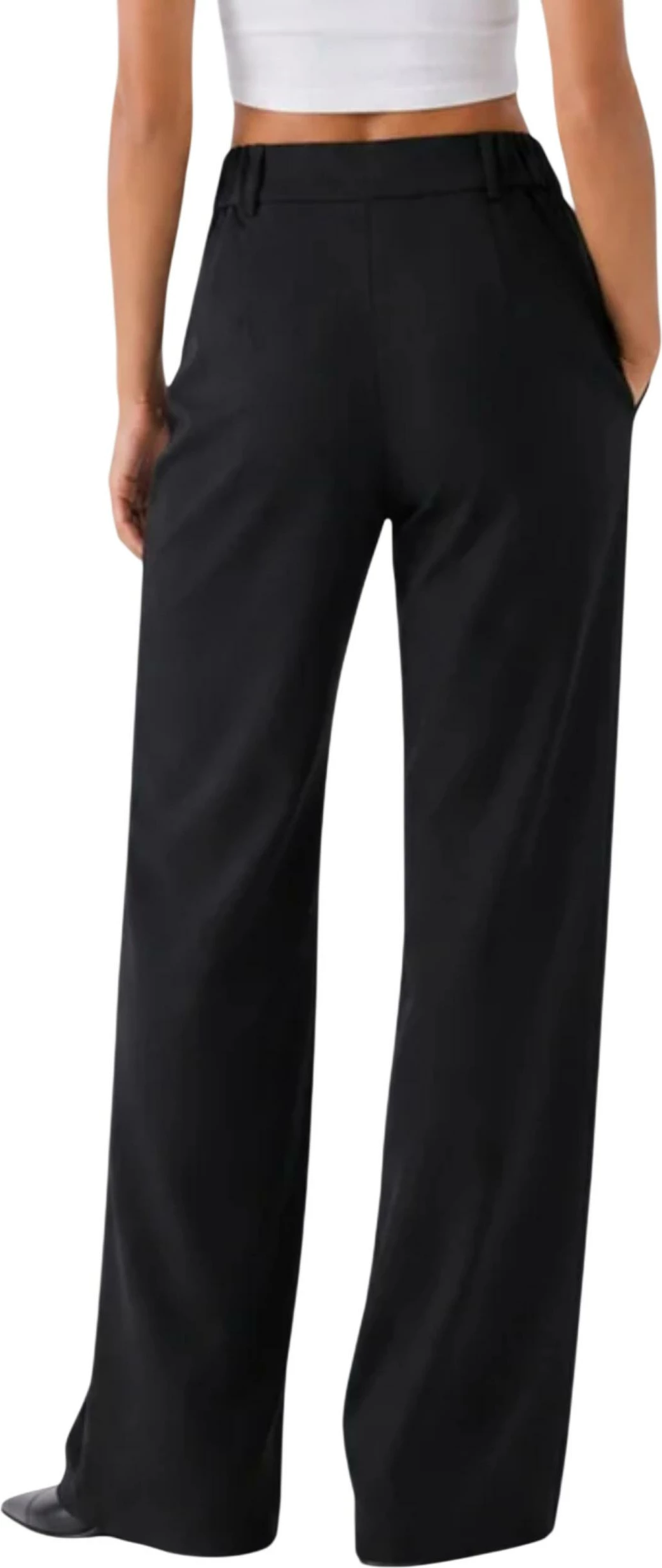 Pantallona për femra Only ONLLINDA-BERRY HW STR PANT CC, të zeza [Madhësia: W36 L32]
