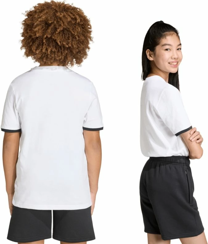 Maicë për fëmijë adidas, e bardhë [Madhësia: 152 cm]