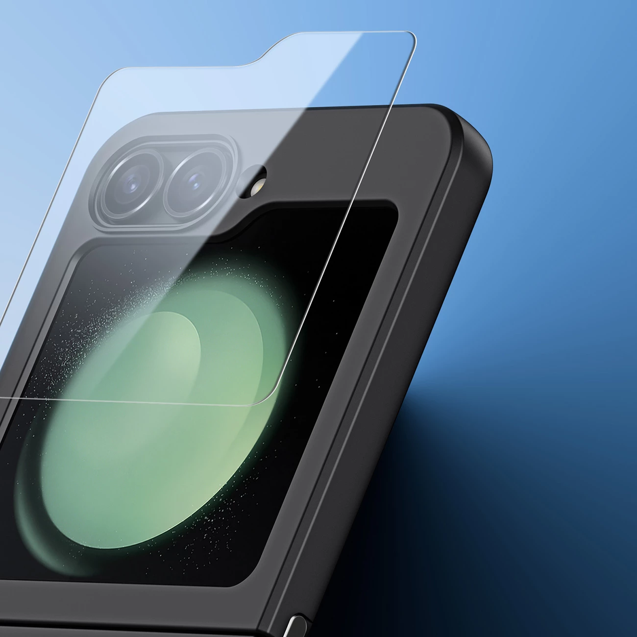 Mbështjellës Dux Ducis Aimo për Samsung Galaxy Z Flip 6, i zi