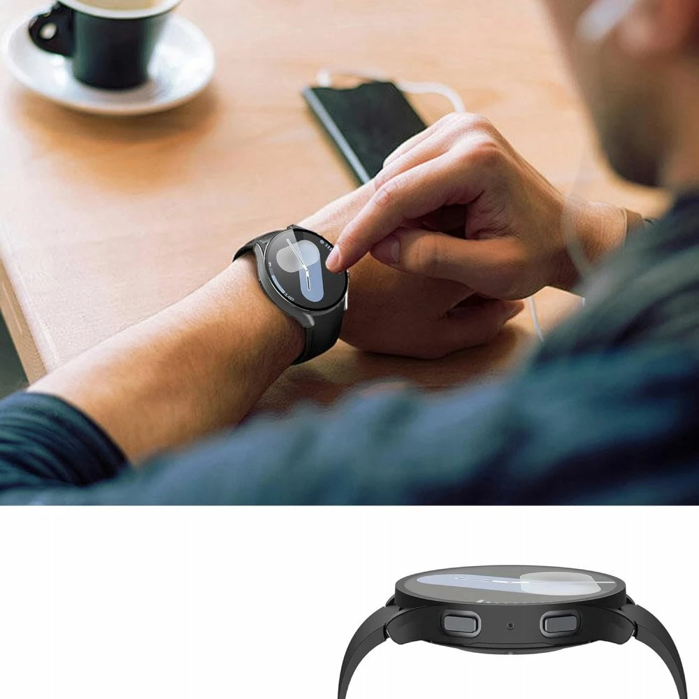 Mbështjellës Tech-Protect Defense360 për Samsung Galaxy Watch 4/5/FE 40mm, Zi