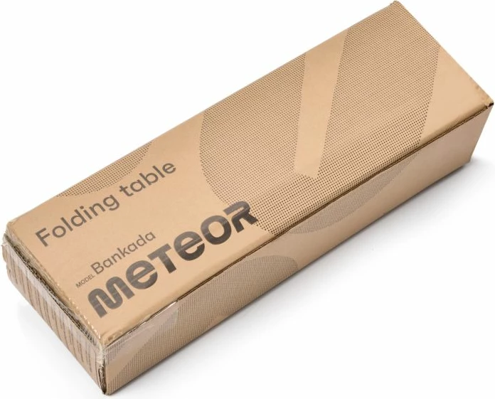 Tavolinë palosëse Meteor, e zezë