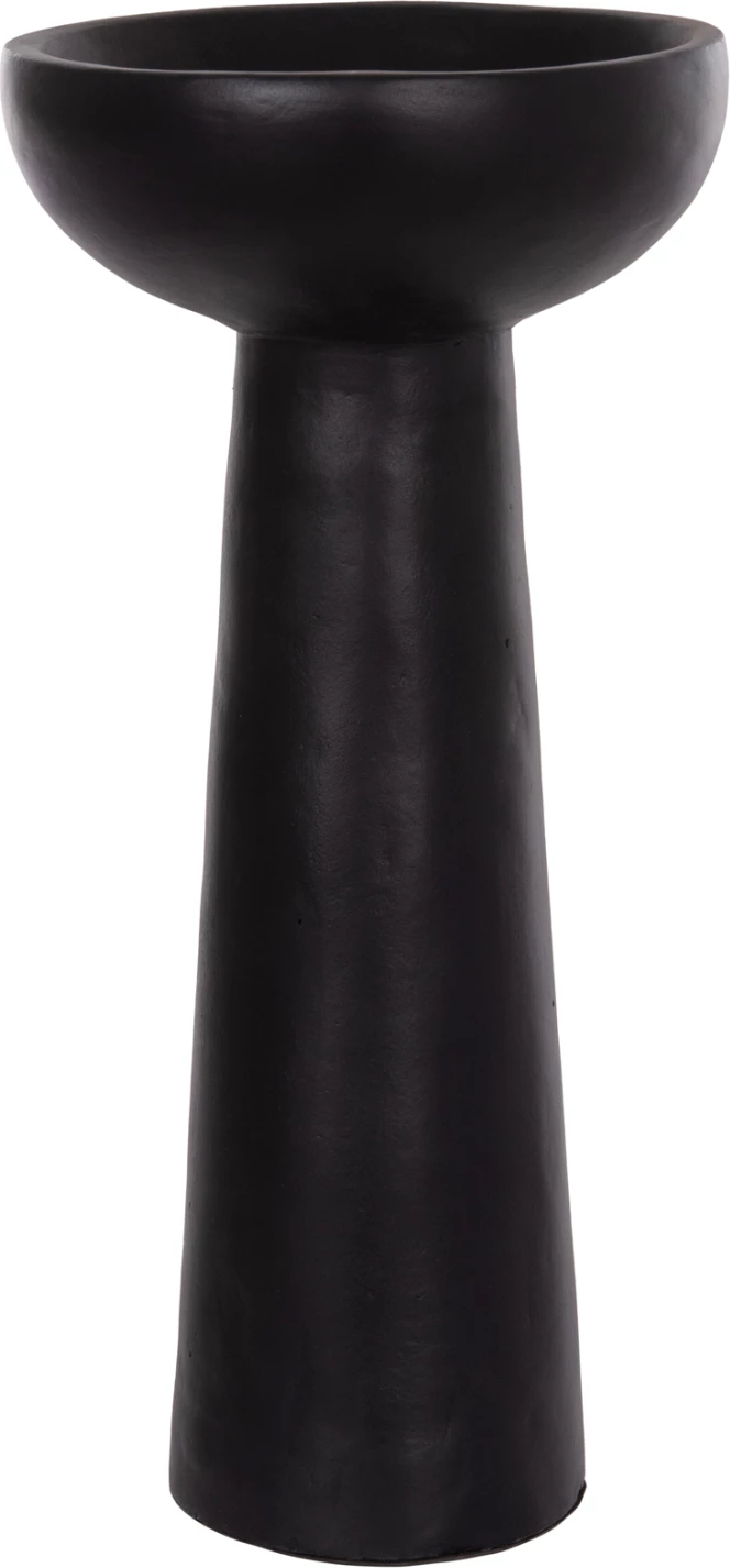 Vazo dekorative tavoline LEKKAN, terrakotë, e zezë, FH4664.01L, 18x38cm