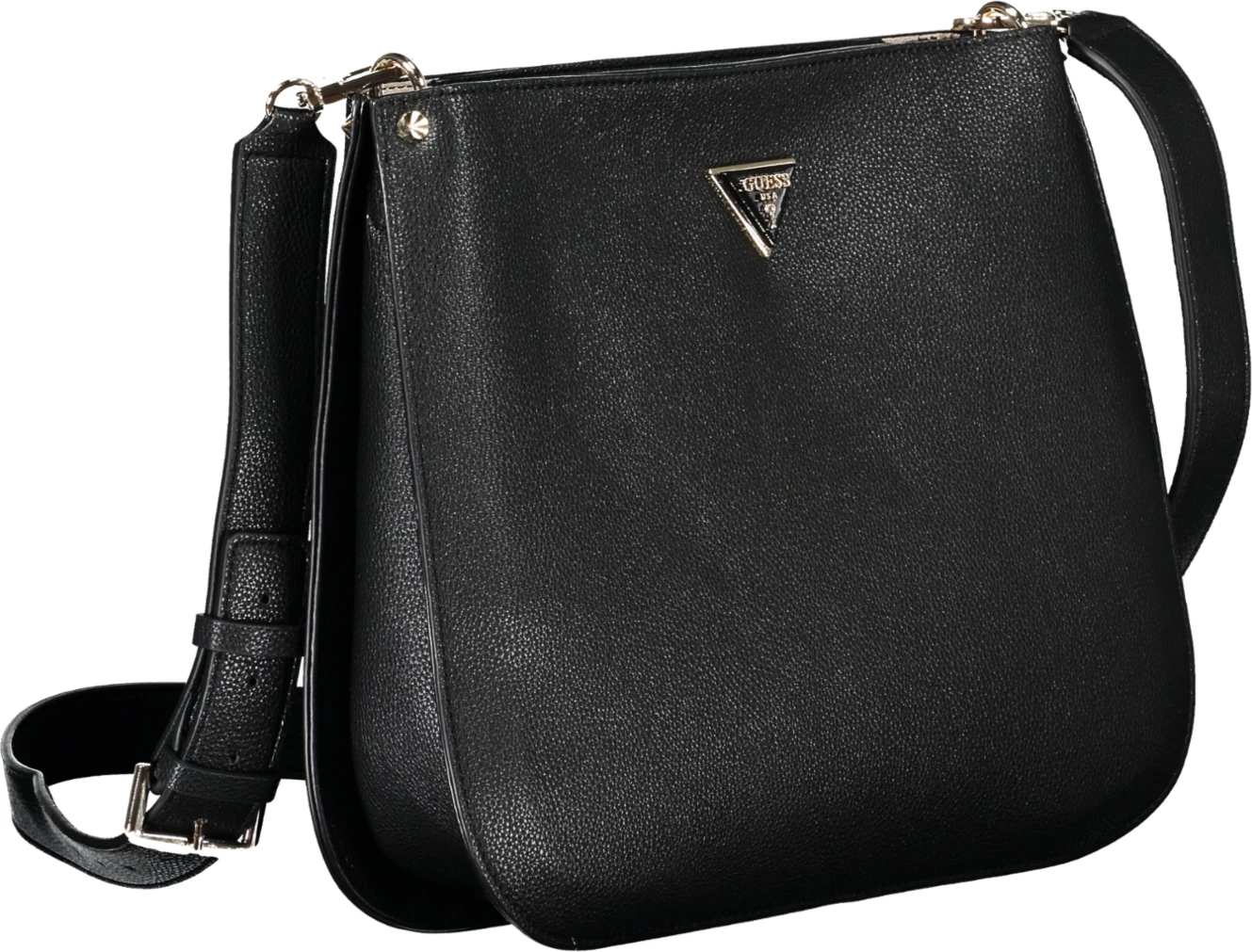 Çantë GUESS JEANS Meridian femra, e zezë