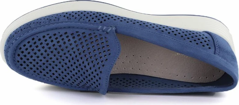 Këpucë platforme femra Sergio Leone MK097H, blu