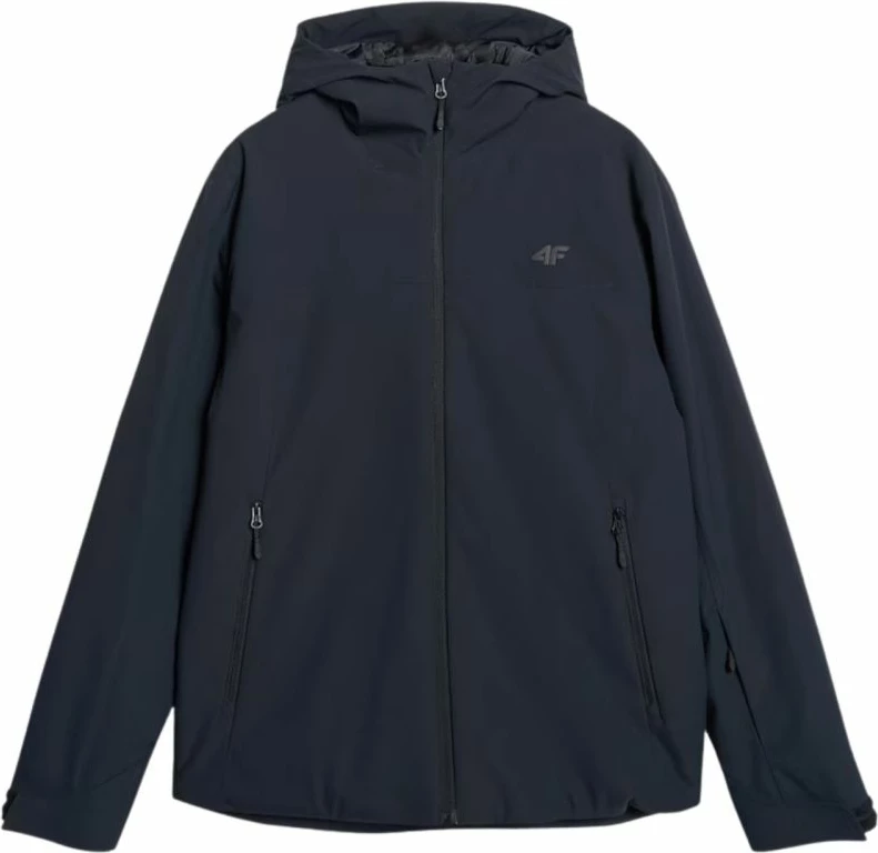 Jakne ski për meshkuj 4f, e zezë