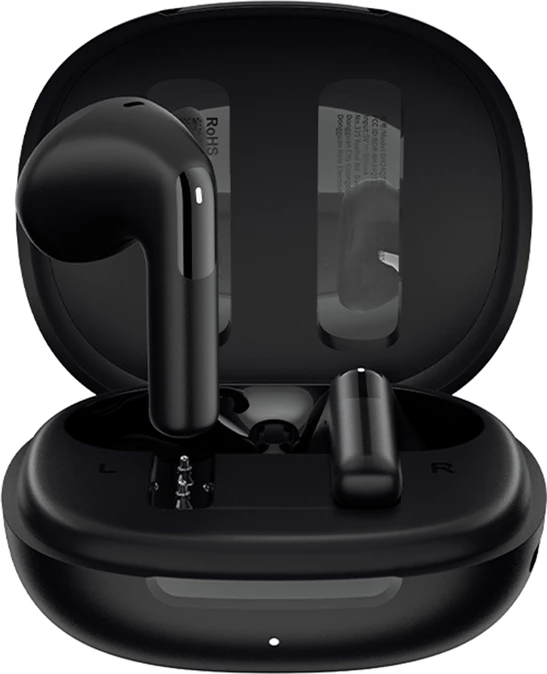 Kufje TWS QCY Ailybuds E10 QT35, in-ear, LDAC, Bluetooth 5.4, e zezë