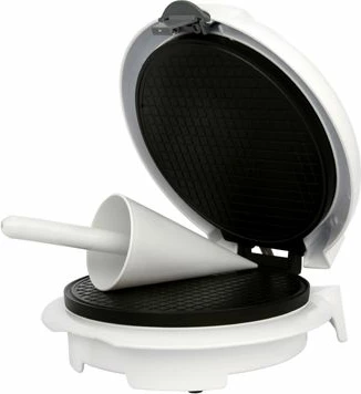 Aparat për waffle Adler AD3038 1500W, 18cm, i bardhë