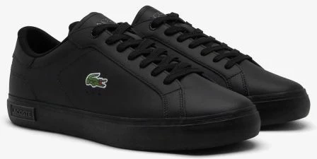 Atlete Lacoste POWERCOURT 125 2 SMA, të zeza