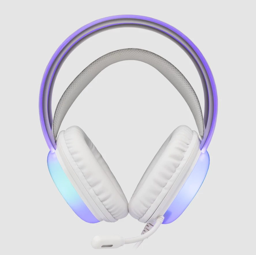 Kufje Gaming White Shark GH-2444 PEACOCK-2, të bardha