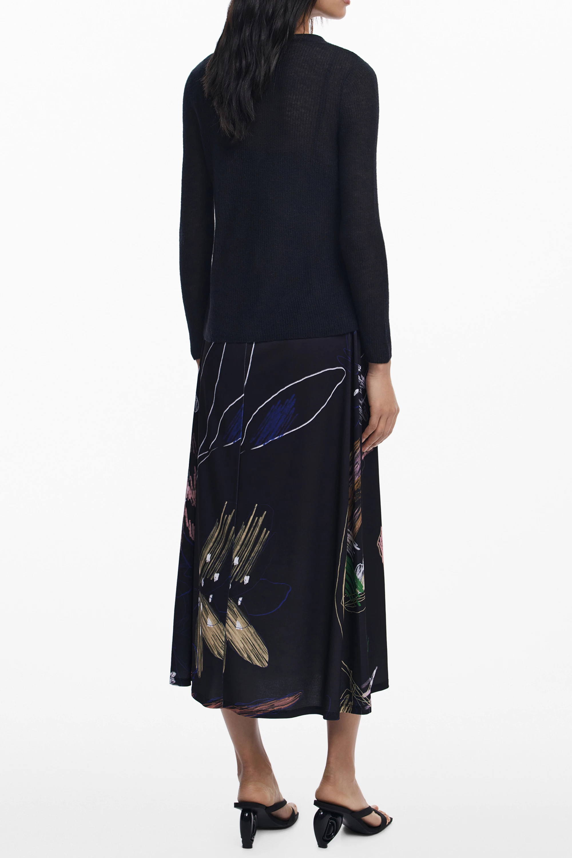 Fustan për femra DESIGUAL Kala, i zi