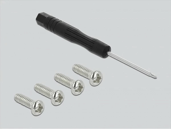 Adapter DeLOCK HDMI-A mashkull në bllok terminali, kasë metalike, Plug & Play, gri