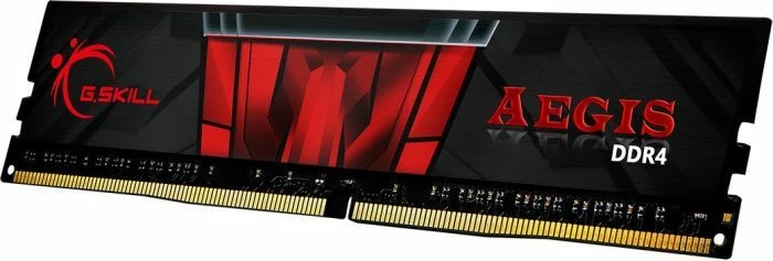 RAM Memorje G.Skill Aegis F4-3200C16S-16GIS 16GB DDR4 3200MHz CL16 UDIMM, zi/kuqe