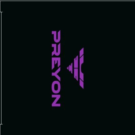 Mauspad PREYON Falcon Speed PFS120 XXL 1200x600x3 mm, i zi