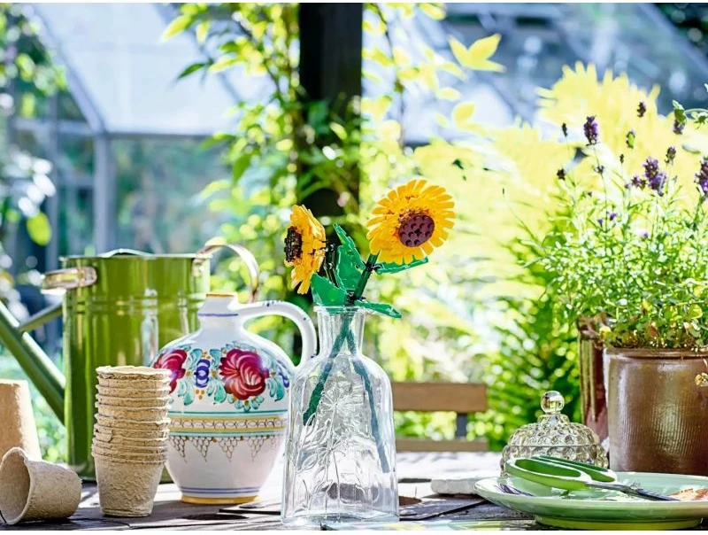 Set LEGO Botanical Collection lule dielli