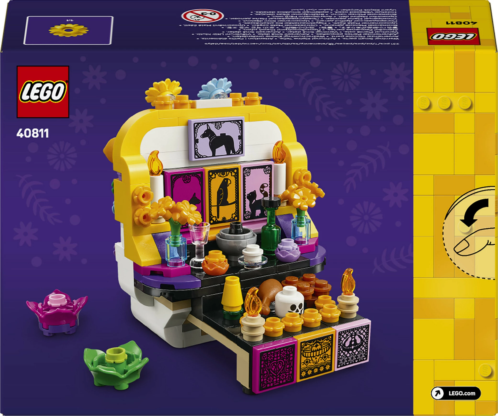 Set LEGO 40811 Altar of the Dead, 231 pjesë, 9+, shumëngjyrësh